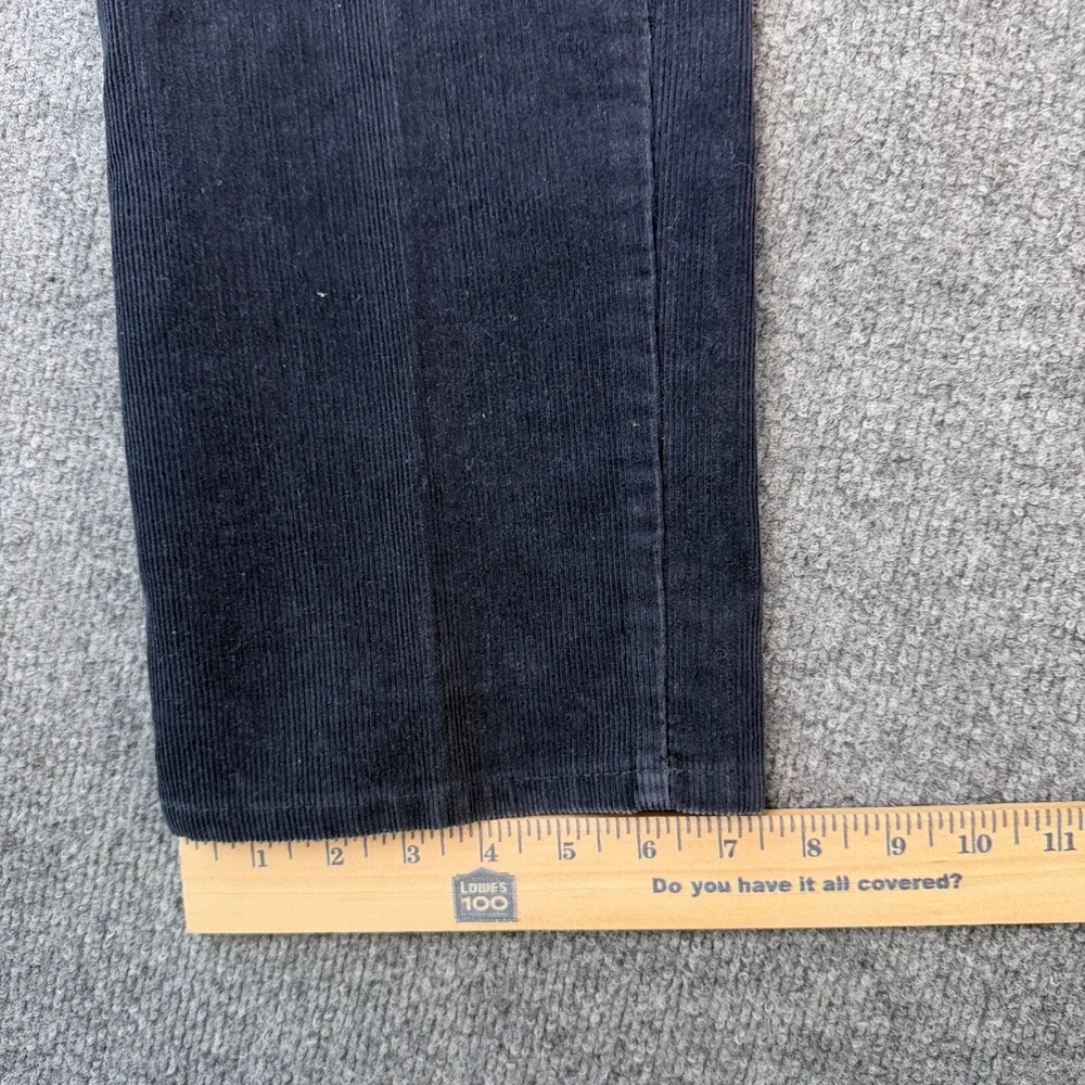 Vintage Lee Riders Corduroy Pants Mens 32x32 Blue Straight Leg Made in USA  80s